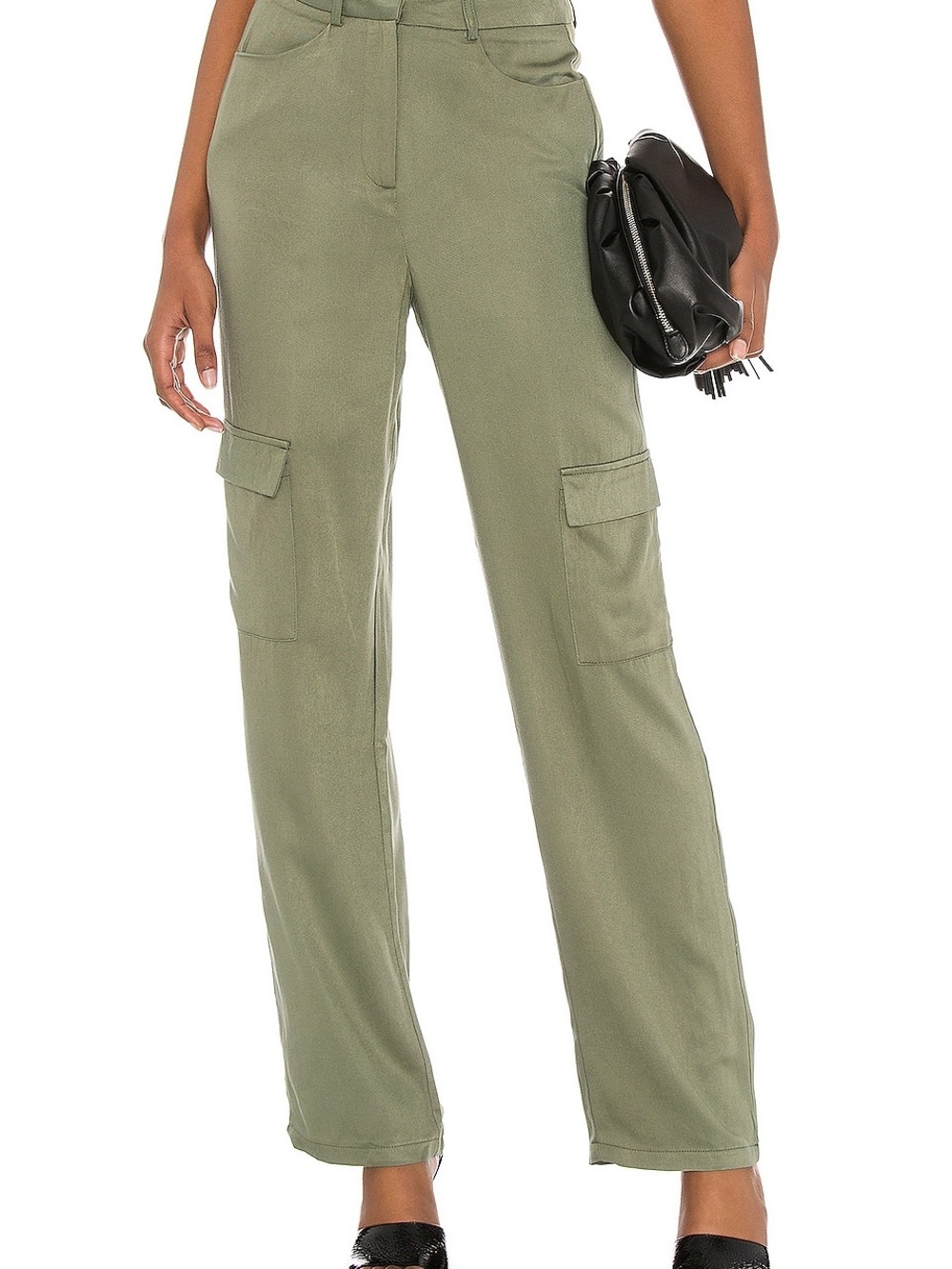 Superdown Cargo Wide-Leg Pants